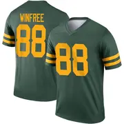 Youth Green Legend Juwann Winfree Green Bay Alternate Jersey